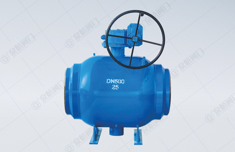 Worm Gear Type Full Bore Welding Ball Valve